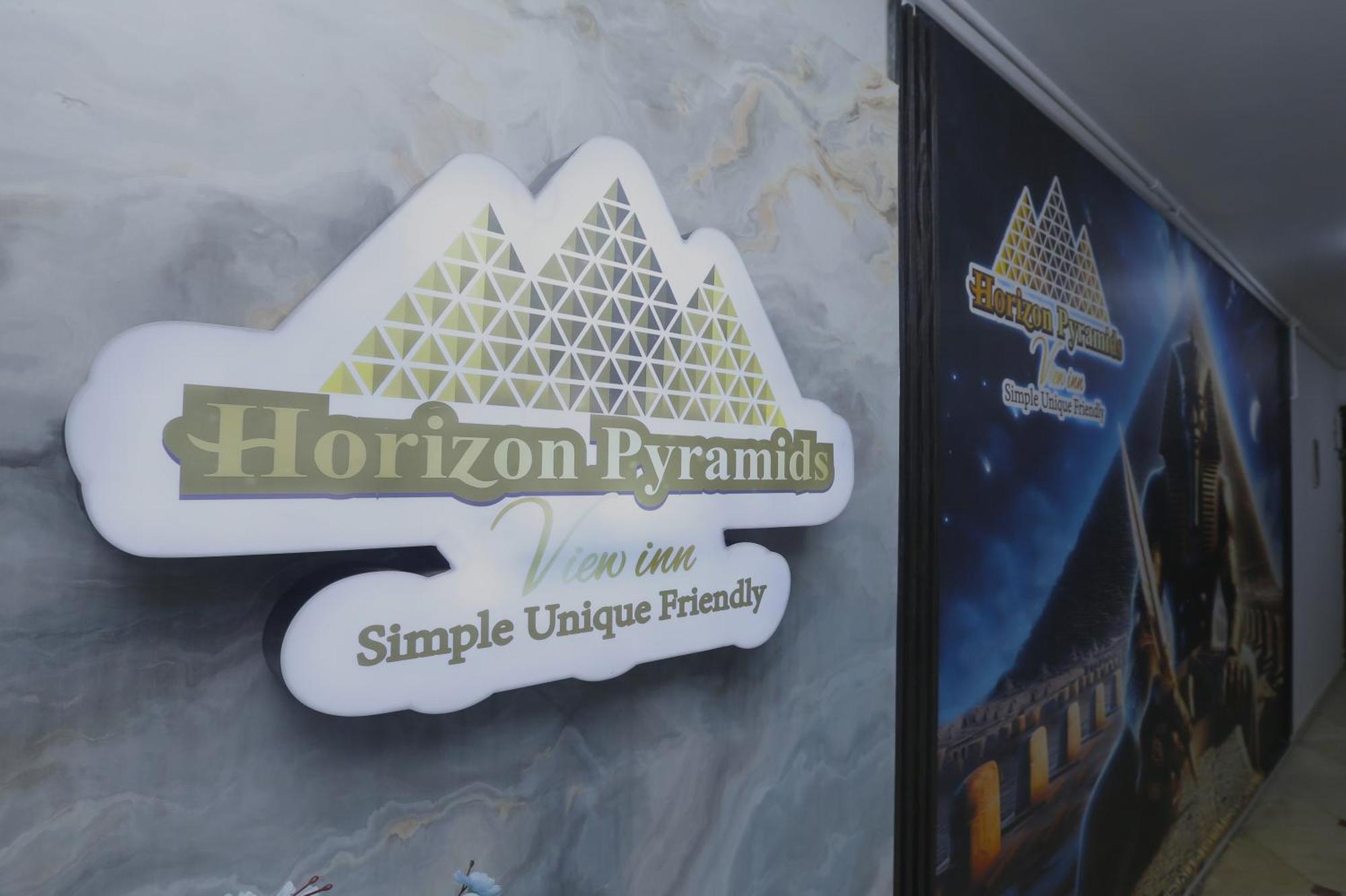 Horizon Pyramids View Inn Kafret el-Gabal Kültér fotó