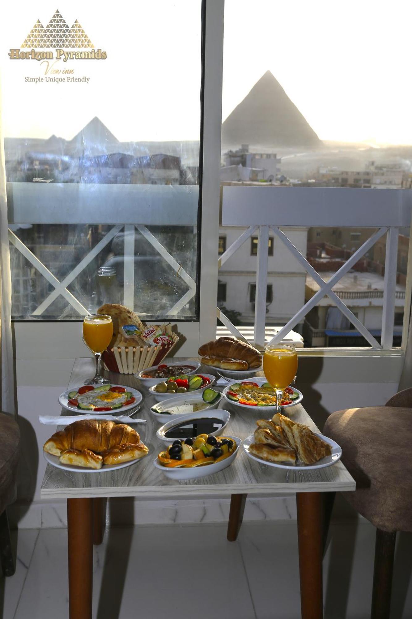 Horizon Pyramids View Inn Kafret el-Gabal Kültér fotó