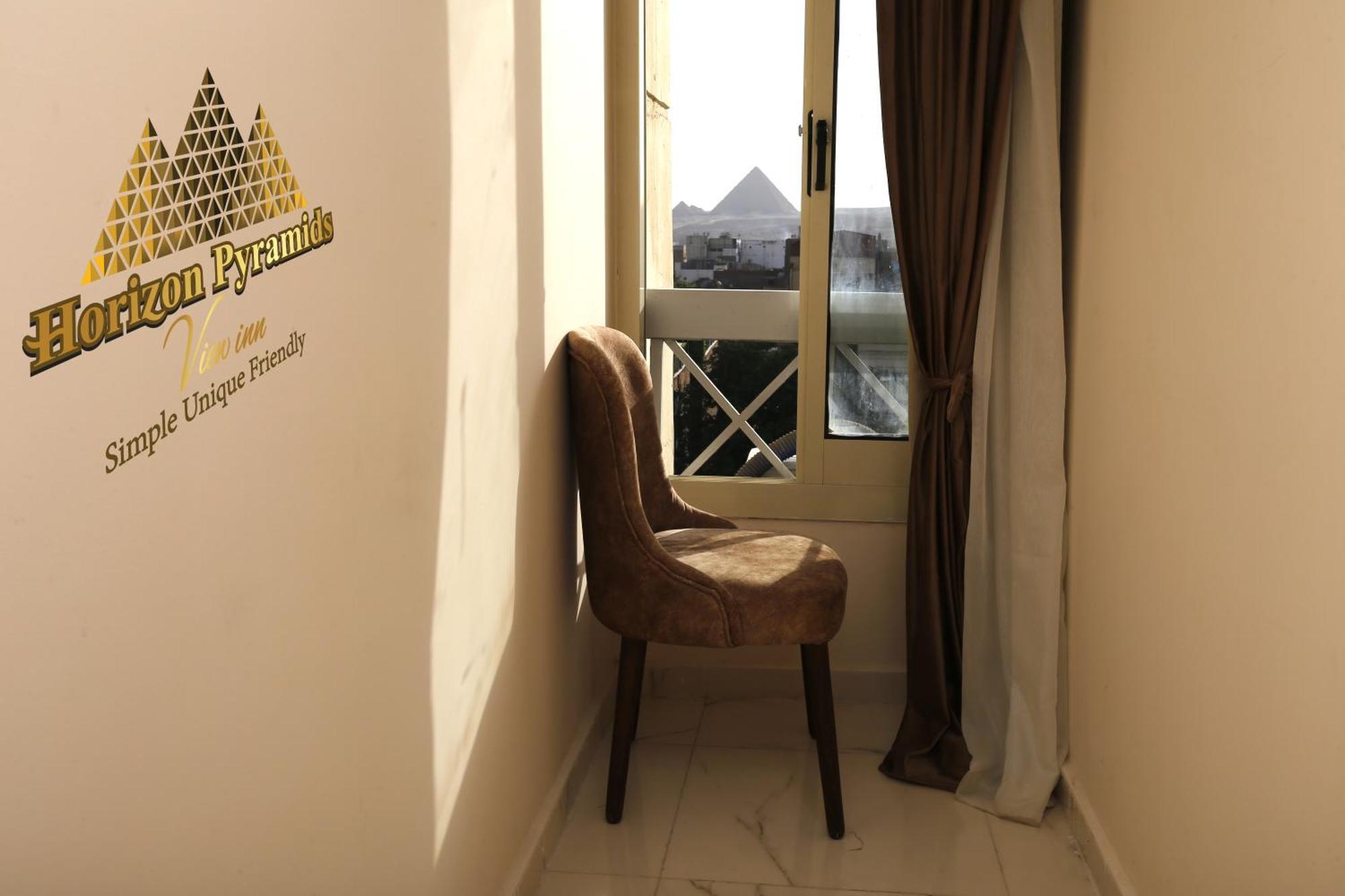 Horizon Pyramids View Inn Kafret el-Gabal Kültér fotó