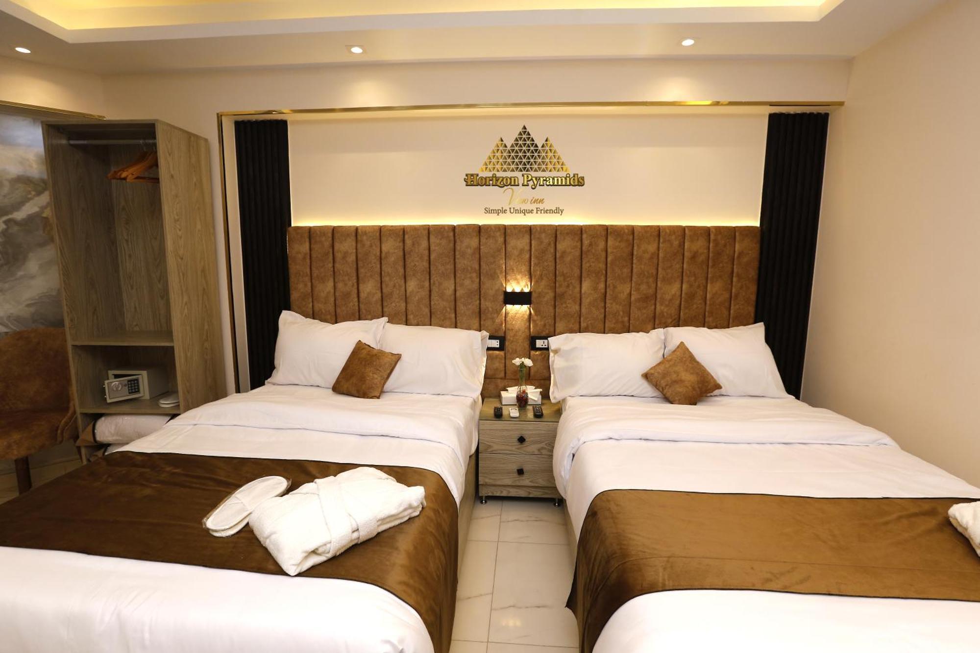 Horizon Pyramids View Inn Kafret el-Gabal Kültér fotó